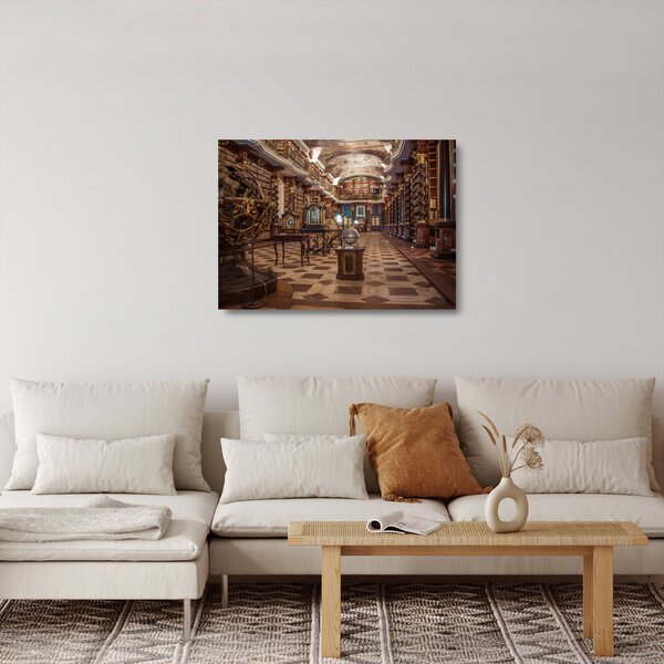 Staklena slika - Praški Clementinum (70x50 cm)