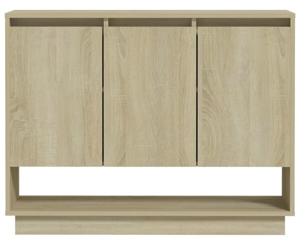 Komoda boja hrasta sonome 97 x 31 x 75 cm od konstruiranog drva - sonoma hrast 1 Sonoma hrast