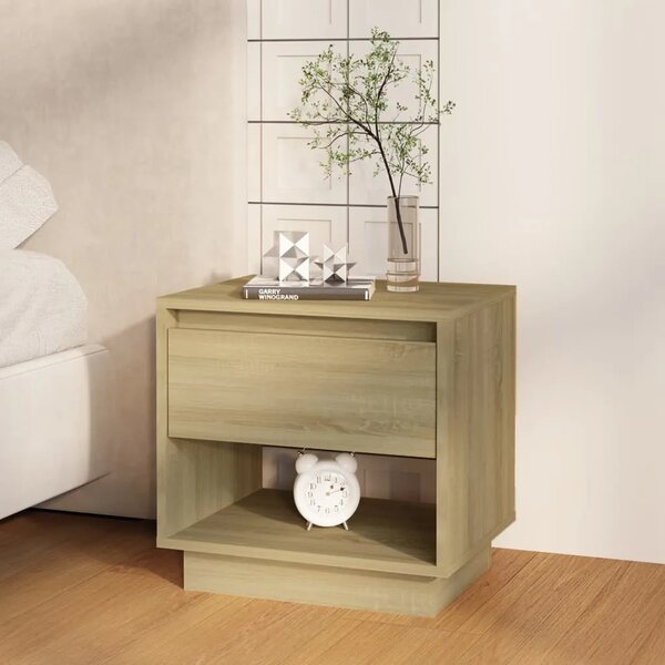 Noćni ormarići 2 kom boja hrasta 45x34x44 cm konstruirano drvo - sonoma hrast 2 Sonoma hrast 2