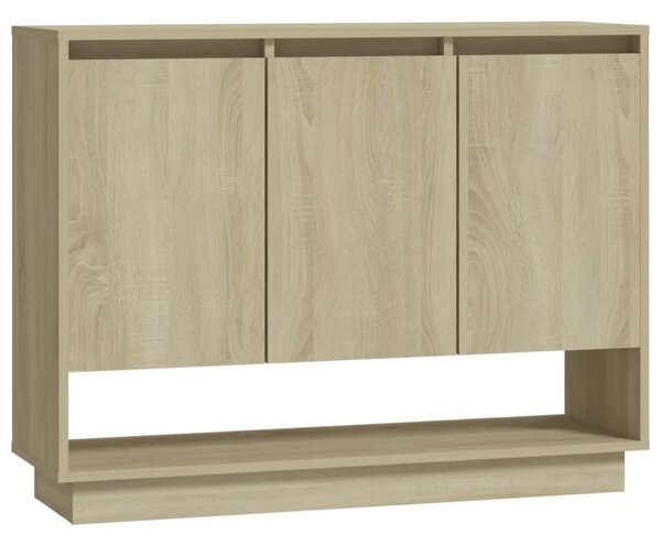 Komoda boja hrasta sonome 97 x 31 x 75 cm od konstruiranog drva - sonoma hrast 1 Sonoma hrast