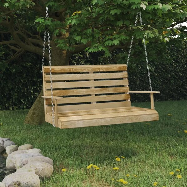 Klupa za ljuljanje 110 cm od impregnirane borovine - 110 x 65 x 60 cm 1 110 x 65 x 60 cm