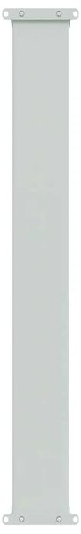 Uvlačiva bočna tenda za terasu 117 x 614 cm krem - Krema 117 x 600 cm 1 Krema