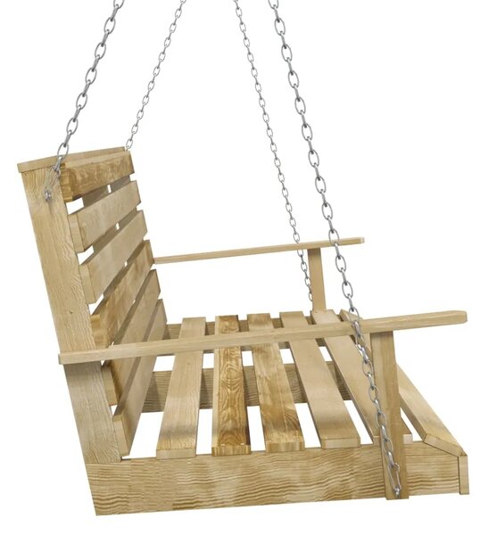 Klupa za ljuljanje 110 cm od impregnirane borovine - 110 x 65 x 60 cm 1 110 x 65 x 60 cm