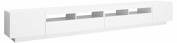 TV ormarić s LED svjetlima bijeli 300 x 35 x 40 cm - Bijela 1 Bijela
