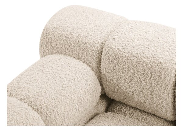 Bež sofa od bouclé tkanine 188 cm Bellis – Micadoni Home
