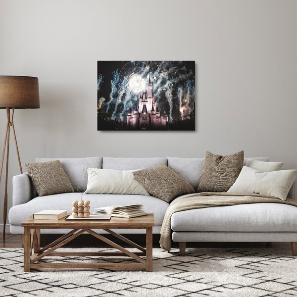 Staklena slika - Čarobno kraljevstvo (70x50 cm)