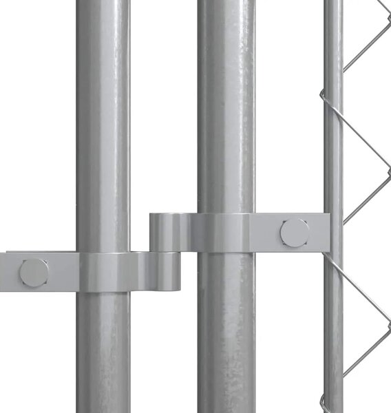 Vanjski kavez za pse s krovom 7 6 x 3 8 x 2 3 m - 1 Da Da