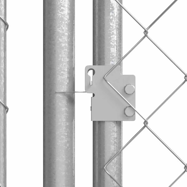 Vanjski kavez za pse s krovom 7 6 x 3 8 x 2 3 m - 1 Da Da