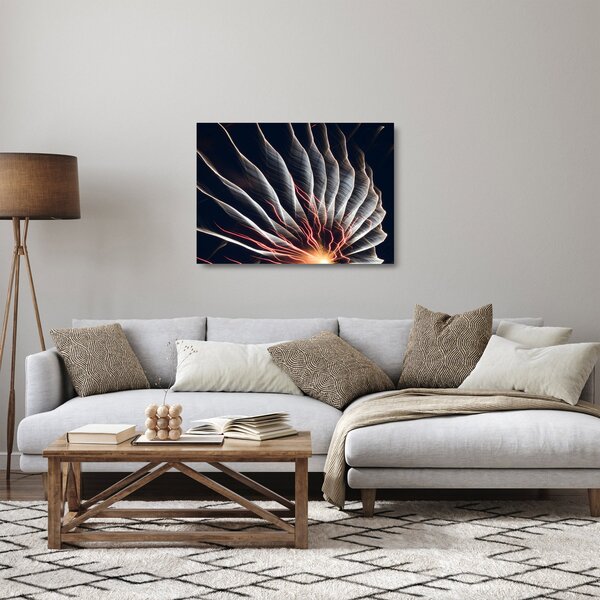Staklena slika - Svjetlosno pražnjenje (70x50 cm)