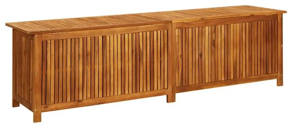 Vrtna kutija za pohranu 200 x 50 x 58 cm masivno bagremovo drvo - 200 x 50 x 58 cm 200 x 50 x 58 cm