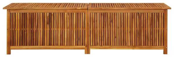 Vrtna kutija za pohranu 200 x 50 x 58 cm masivno bagremovo drvo - 200 x 50 x 58 cm 200 x 50 x 58 cm