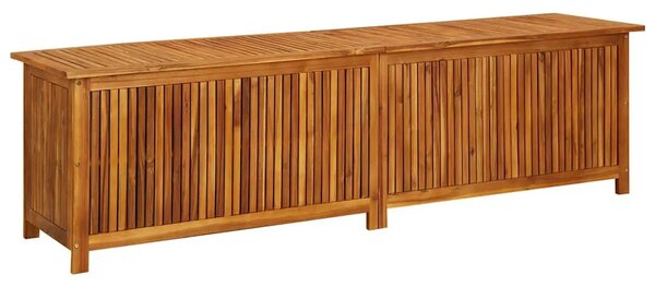 Vrtna kutija za pohranu 200 x 50 x 58 cm masivno bagremovo drvo - 200 x 50 x 58 cm 200 x 50 x 58 cm