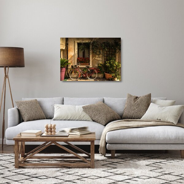 Staklena slika - Slikovita Italija (70x50 cm)