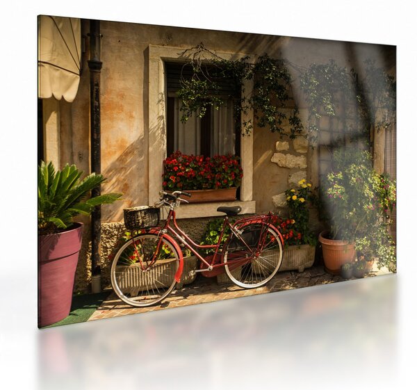 Staklena slika - Slikovita Italija (70x50 cm)