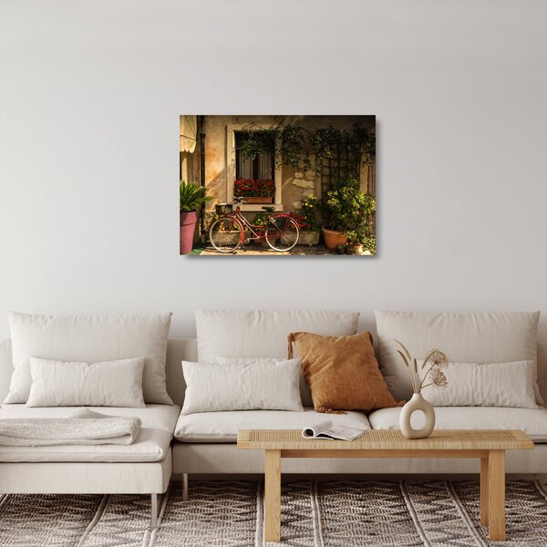 Staklena slika - Slikovita Italija (70x50 cm)