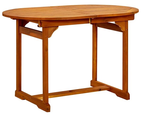 Vrtni stol - Blagovaonski stol (120-170) x 80 x 75 cm od drva bagrema - 170 x 80 x 75 cm 1 Ovalno 170 x 80 x 75 cm