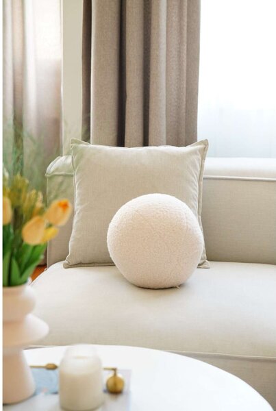 Ukrasni jastuk od boucle tkanine ø 20 cm Top – Mioli Decor