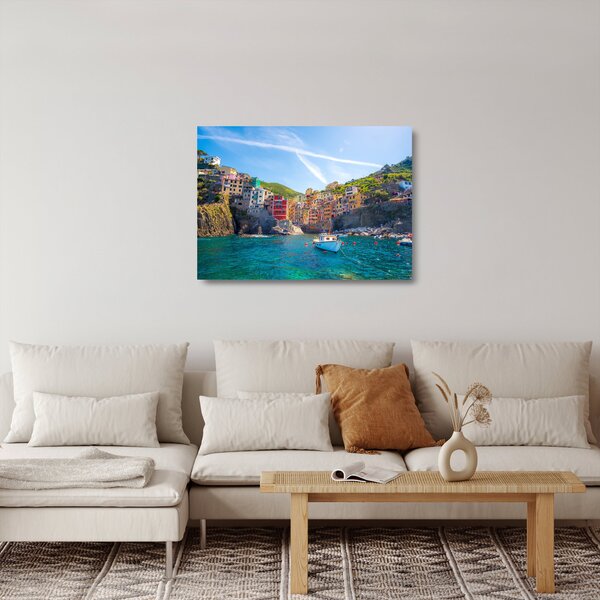 Staklena slika - Na Mediteranu (70x50 cm)
