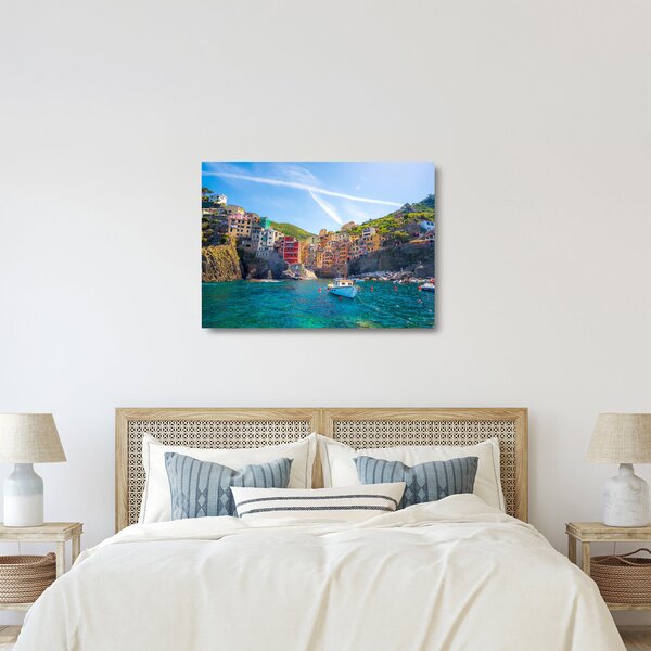 Staklena slika - Na Mediteranu (70x50 cm)