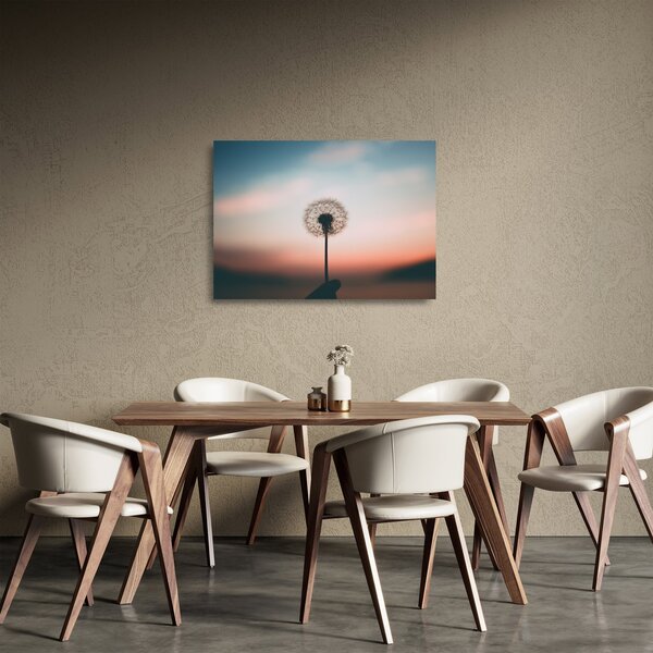 Staklena slika - Držim te, maslačku (70x50 cm)