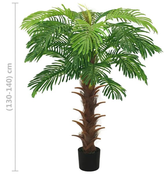 Umjetna cikas palma s posudom 140 cm zelena - 140 cm 1 140 cm