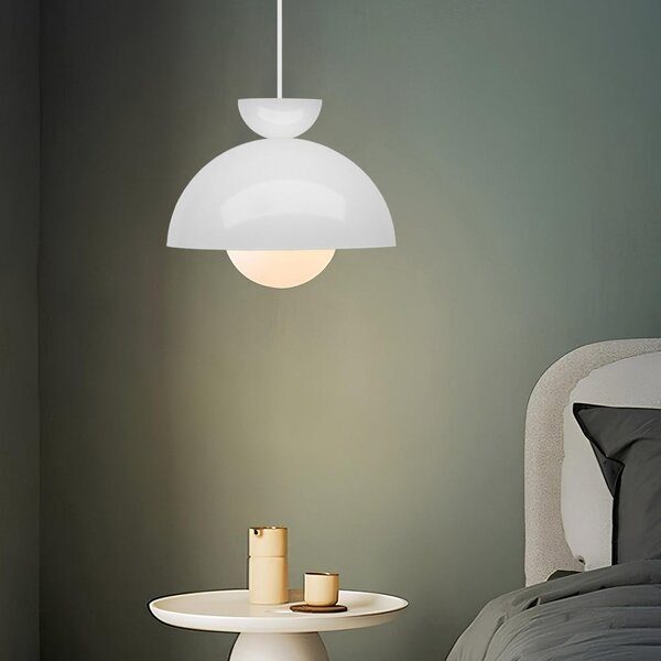 Viseća svjetiljka s metalnim sjenilom ø 25 cm Arta – Opviq lights
