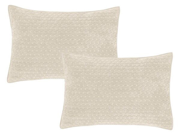 Ukrasne jastučnice u setu 2 kom 50x75 cm Attica Velvet Embroidered – Bianca