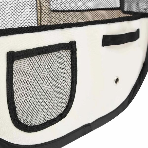 Sklopiva ogradica za pse s torbom plava 145 x 145 x 61 cm - Plava 145 x 145 x 61 cm 1 Plava