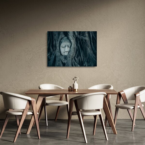 Staklena slika - Tajlandsko lice (70x50 cm)
