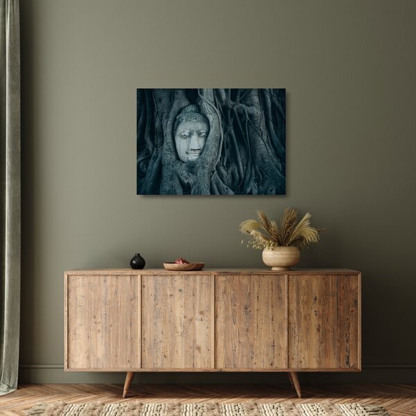Staklena slika - Tajlandsko lice (70x50 cm)