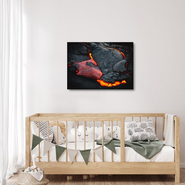 Staklena slika - Lava (70x50 cm)