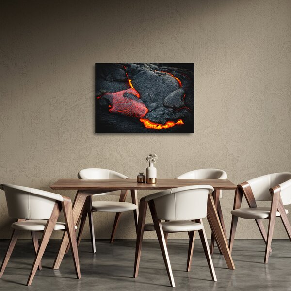Staklena slika - Lava (70x50 cm)