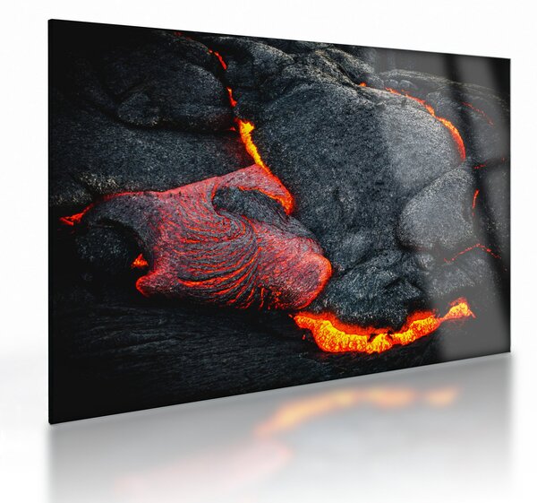 Staklena slika - Lava (70x50 cm)
