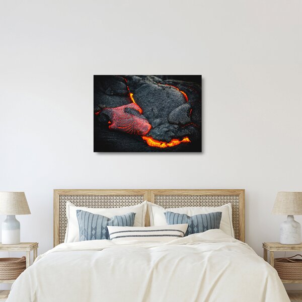 Staklena slika - Lava (70x50 cm)