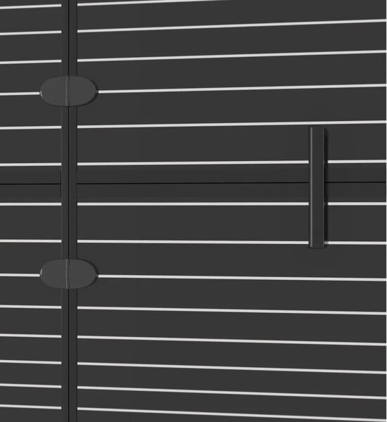 Sklopiva pregrada za tuš ESG 80 x 140 cm crna - 80 x 140 cm 80 x 140 cm