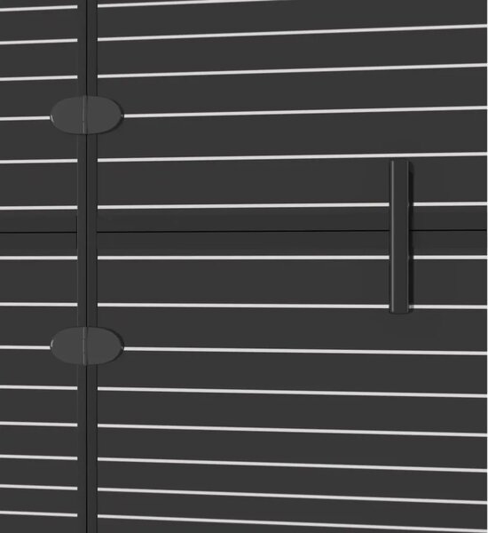 Sklopiva pregrada za tuš ESG 100 x 140 cm crna - 100 x 140 cm 100 x 140 cm