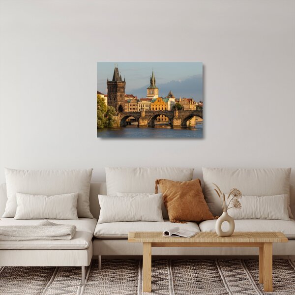 Staklena slika - Karlov most (70x50 cm)