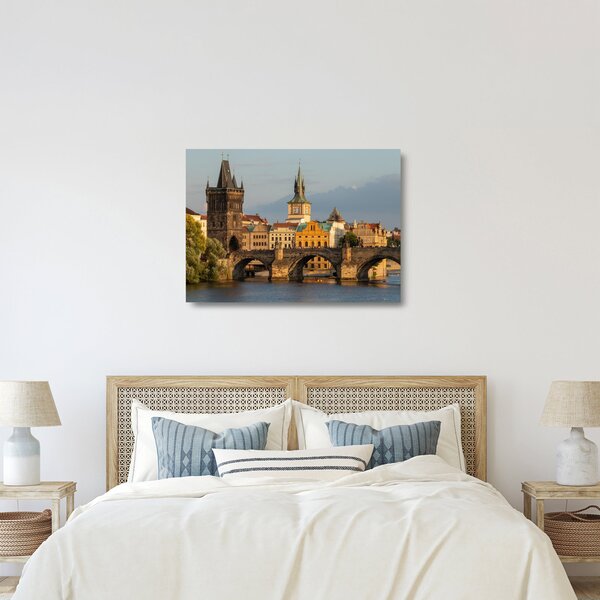 Staklena slika - Karlov most (70x50 cm)