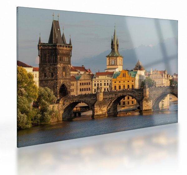 Staklena slika - Karlov most (70x50 cm)