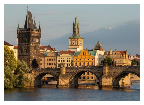 Staklena slika - Karlov most (70x50 cm)