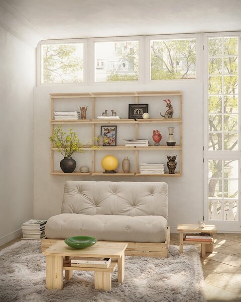 Pomoćni stol od masivnog bora 34x45 cm Japan – Karup Design