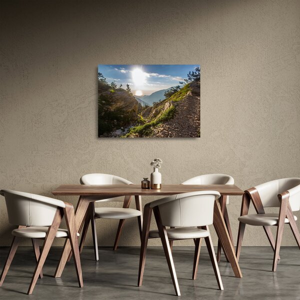 Staklena slika - Planina Olimp (70x50 cm)