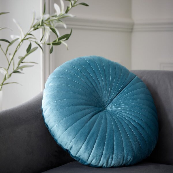Ukrasni jastuk od samta ø 40 cm Round Soft Touch – Catherine Lansfield