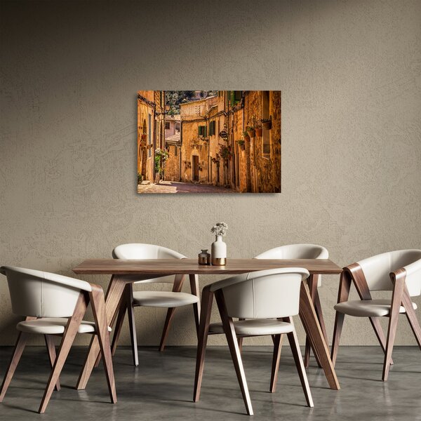 Staklena slika - Španjolska ulica (70x50 cm)