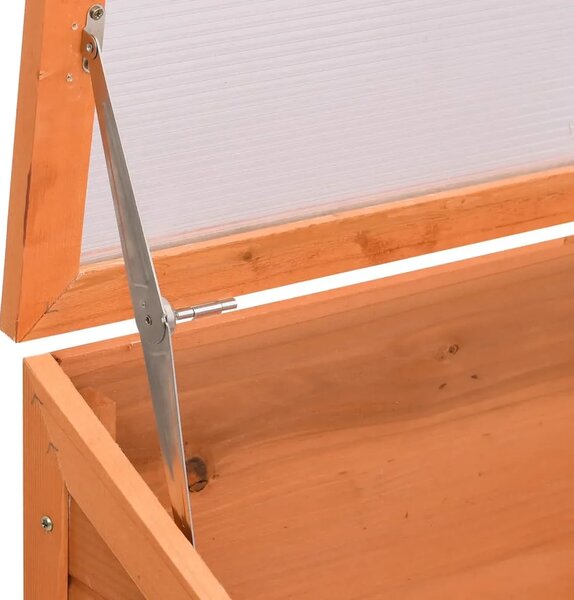 Staklenik od drva 180 x 57 x 62 cm - 180 x 57 x 62 cm 1 180 x 57 x 62 cm