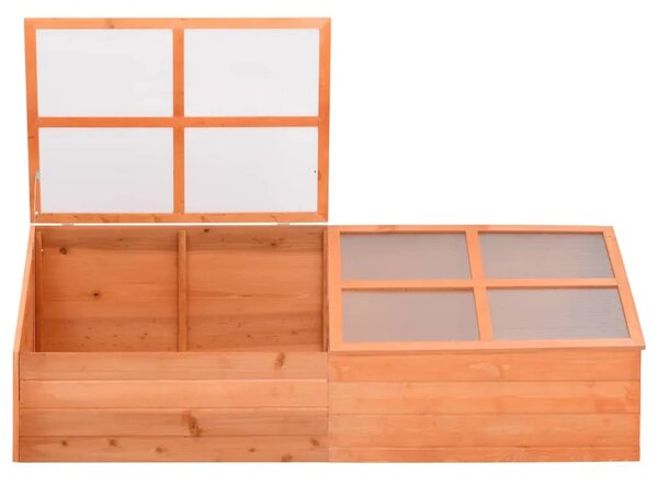Staklenik od drva 180 x 57 x 62 cm - 180 x 57 x 62 cm 1 180 x 57 x 62 cm