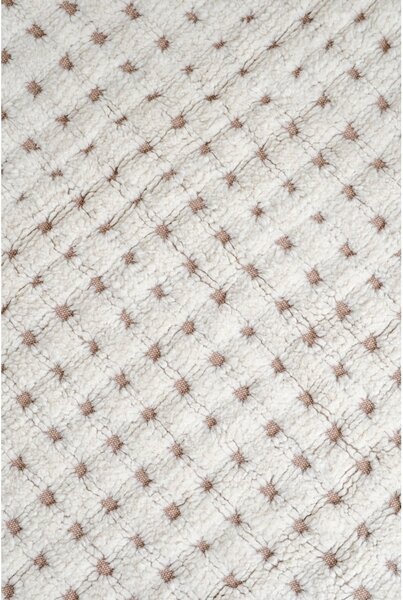 Periv/ručno rađen vunen tepih boje slonovače 140x200 cm Unexpected Wool – Lorena Canals