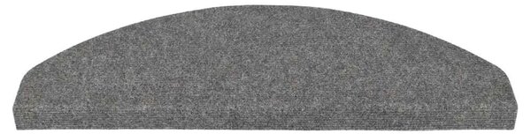 Ljepljivi tepisi za stepenice 15 kom 65x22 5x3 5 cm sivi - Siva 65 x 22.5 x 3.5 cm 15 Siva