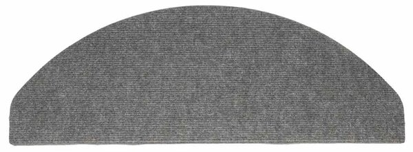 Ljepljivi tepisi za stepenice 15 kom 65x22 5x3 5 cm sivi - Siva 65 x 22.5 x 3.5 cm 15 Siva