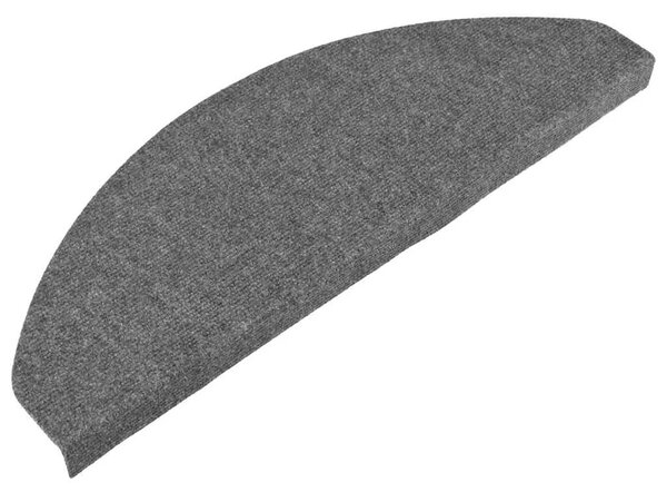 Ljepljivi tepisi za stepenice 15 kom 65x22 5x3 5 cm sivi - Siva 65 x 22.5 x 3.5 cm 15 Siva